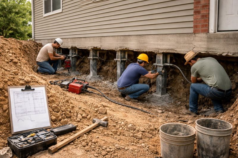 Foundation Repair in Glen Allen, VA