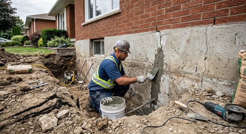 Basement Foundation Repair in Hanover County, VA