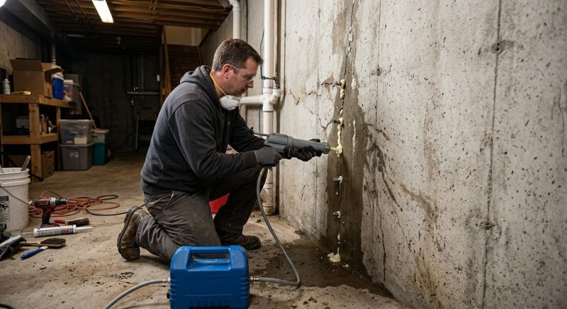 Basement Foundation Repair in Henrico County, VA