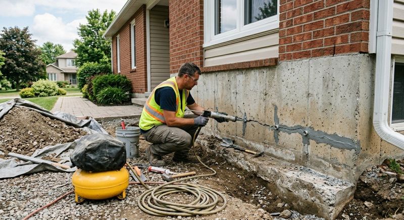 Basement Foundation Repair in Glen Allen, VA
