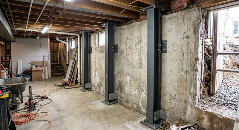 Basement Stabilization in Glen Allen, VA