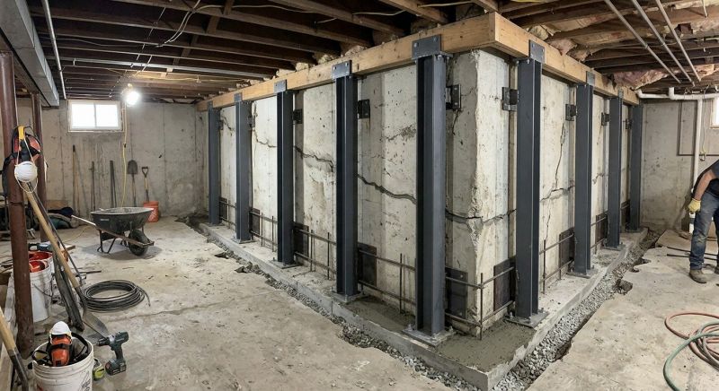 Basement Underpinning in Glen Allen, VA