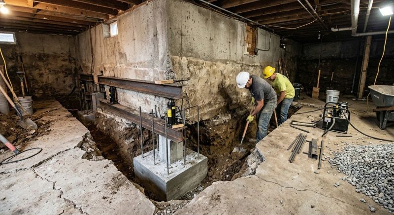 Basement Underpinning in Glen Allen, VA