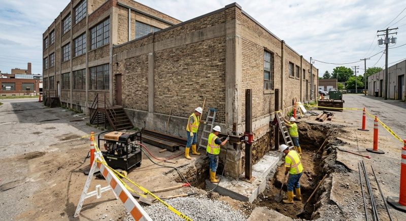 Building Foundation Repair in Hanover County, VA