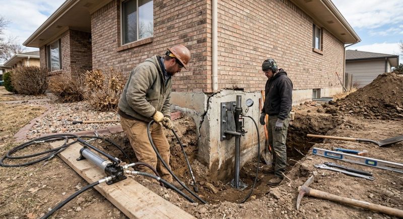Building Foundation Repair in Montpelier, VA