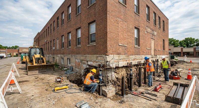 Commercial Foundation Repair in Glen Allen, VA