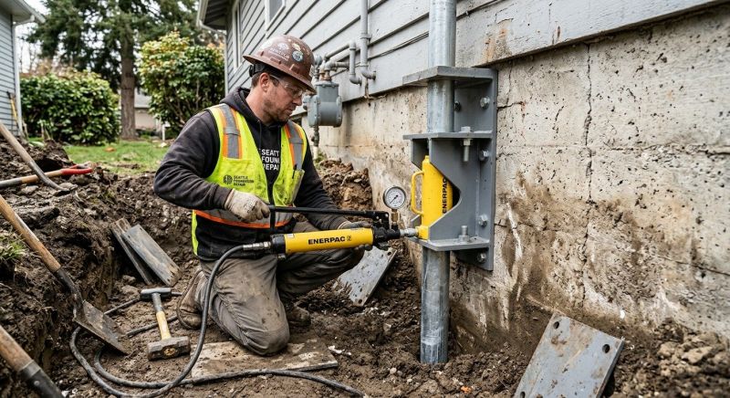 Concrete Foundation Leveling in King William County, VA