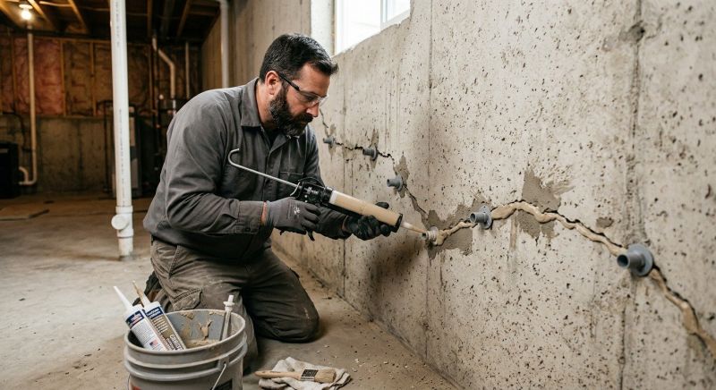 Cracked Foundation Repair in Richmond, VA