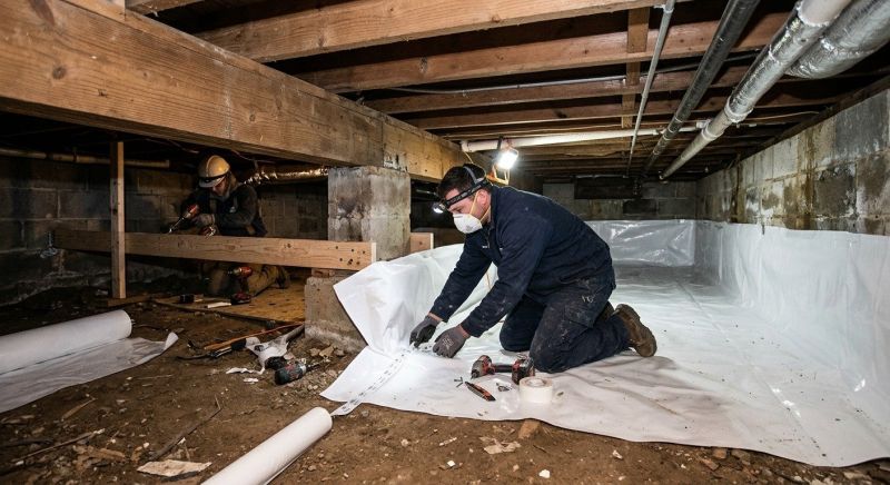 Crawl Space Leveling in Glen Allen, VA