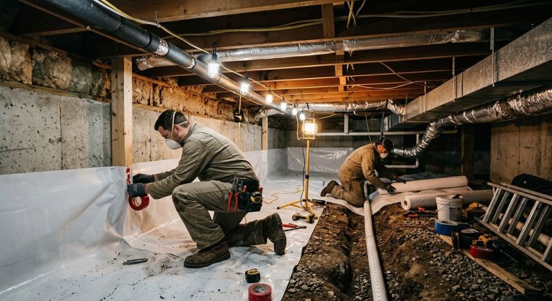 Crawl Space Leveling in Glen Allen, VA
