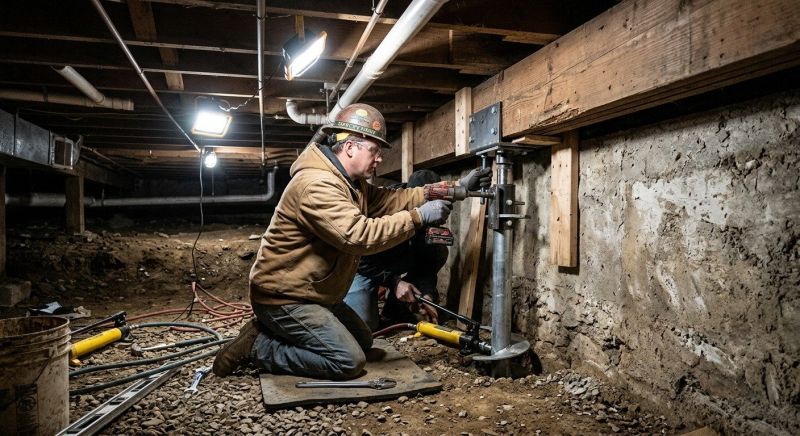 Crawlspace Foundation Repair in Montpelier, VA