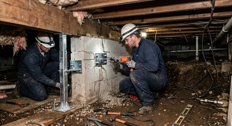Crawlspace Foundation Repair in Powhatan, VA
