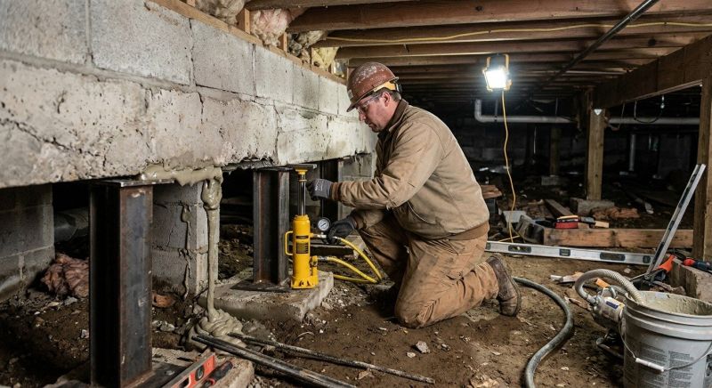 Crawlspace Foundation Repair in Quinton, VA