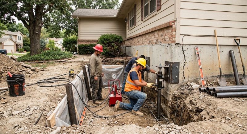 Deep Foundation Repair in Glen Allen, VA