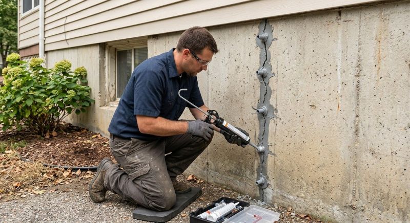 Foundation Crack Sealing in Glen Allen, VA