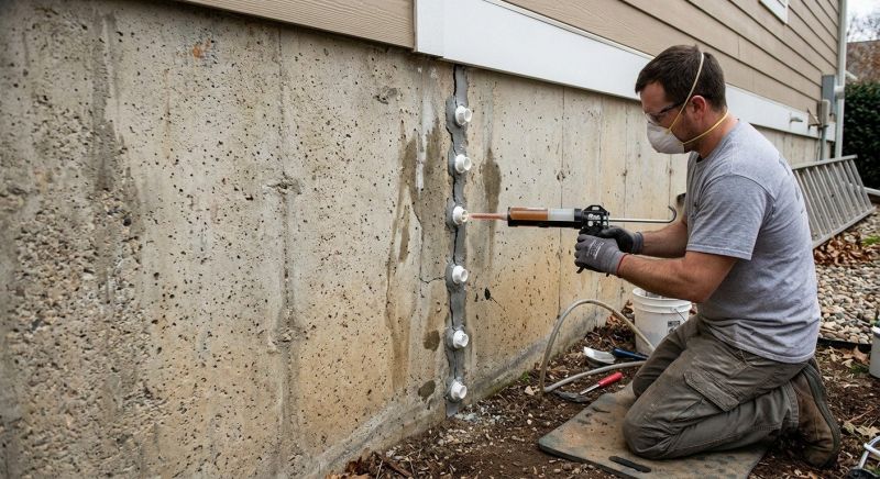 Foundation Cracks Repair in Glen Allen, VA