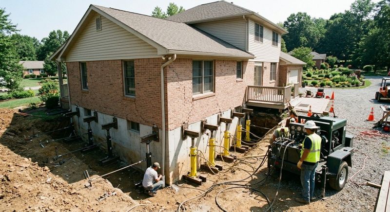 Foundation Jacking in Ashland, VA