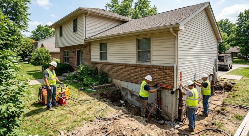 Foundation Jacking in Aylett, VA