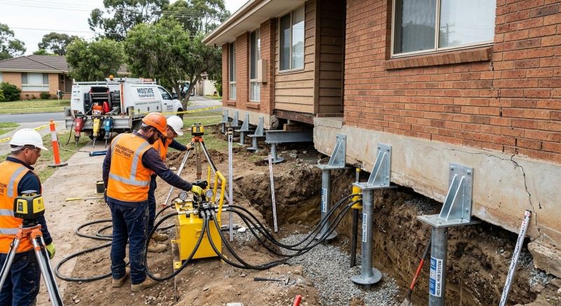Foundation Jacking in Caroline County, VA