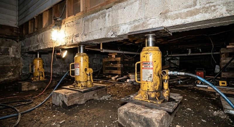 Foundation Jacking in Chesterfield, VA