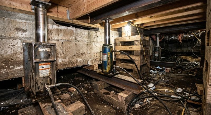 Foundation Jacking in Chesterfield, VA