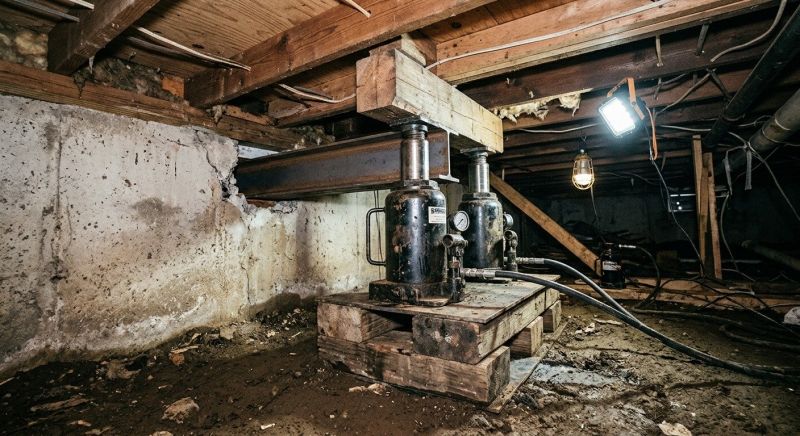 Foundation Jacking in Glen Allen, VA