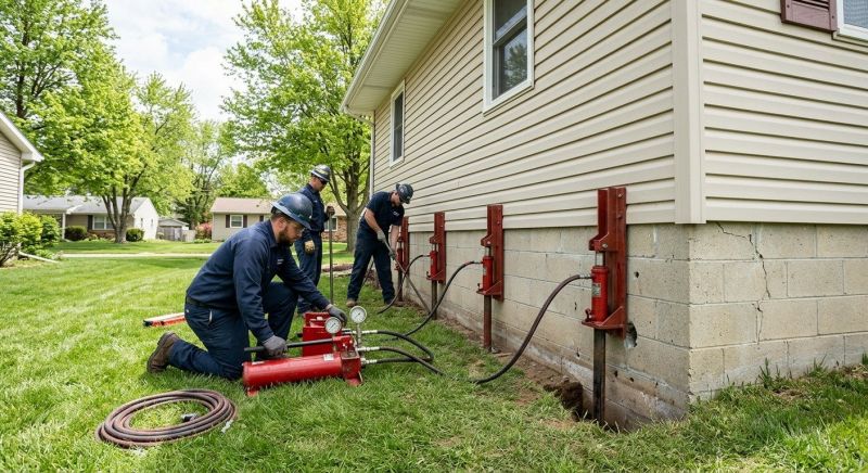 Foundation Jacking in Mechanicsville, VA