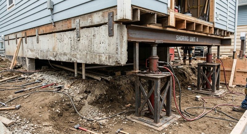 Foundation Jacking in Montpelier, VA
