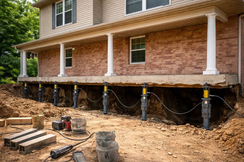Foundation Jacking in Montpelier, VA