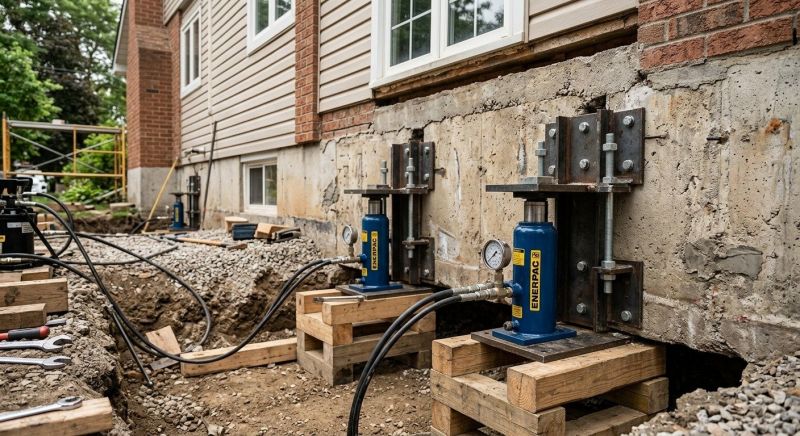 Foundation Jacking in Richmond, VA