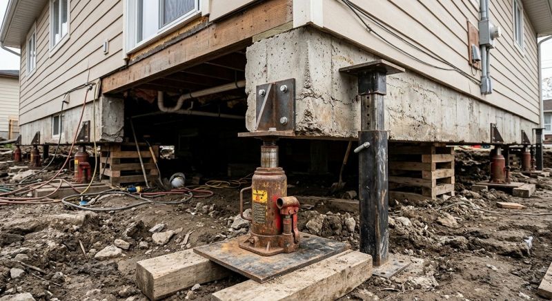Foundation Lifting in New Kent County, VA