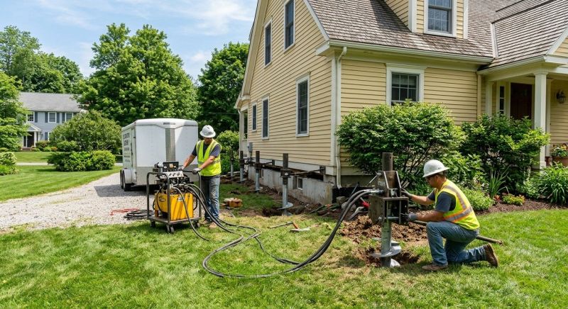 Foundation Lifting in Powhatan, VA