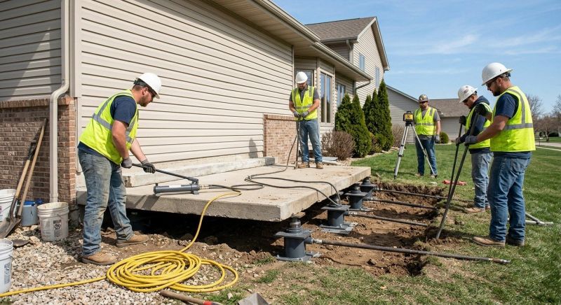 Foundation Lifting in Richmond, VA
