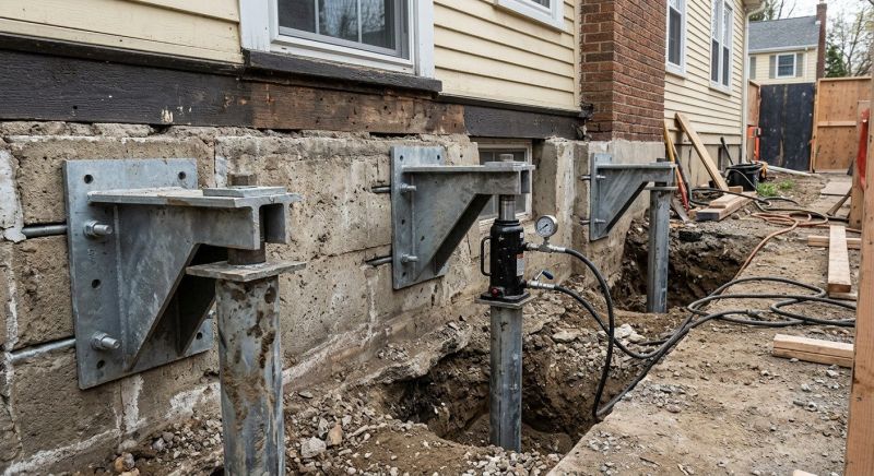 Foundation Pier Leveling in Glen Allen, VA