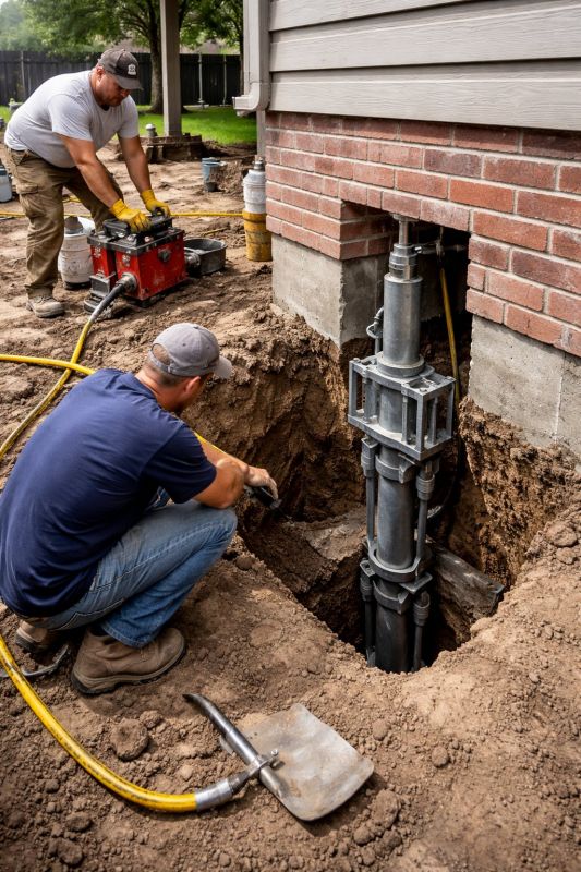 Foundation Pier Repair in Glen Allen, VA