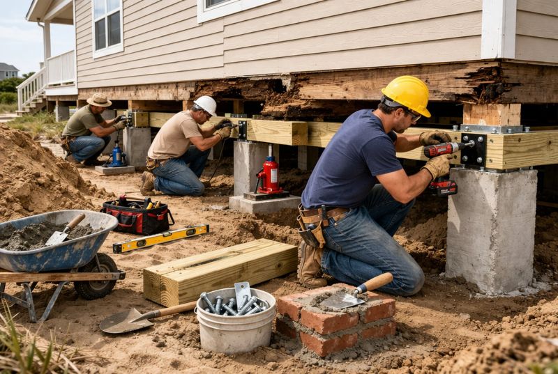 Foundation Raising in Caroline County, VA