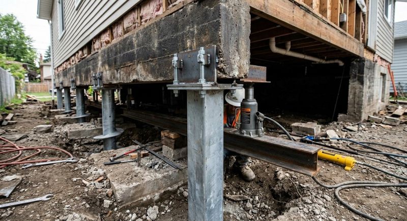Foundation Raising in Chesterfield, VA