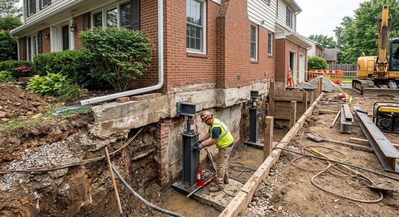 Foundation Raising in King William County, VA