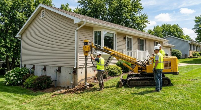 Foundation Raising in Mechanicsville, VA