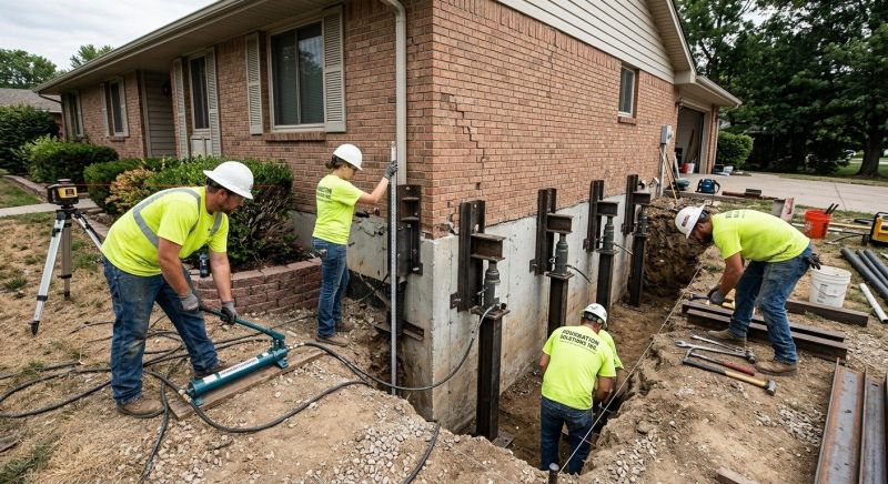 Foundation Raising in Mechanicsville, VA