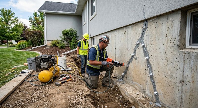 Foundation Repair in Aylett, VA