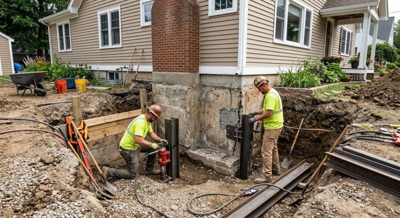 Foundation Repair in Hanover County, VA