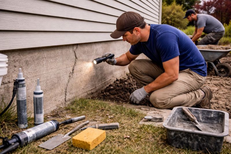 Foundation Repair in Midlothian, VA