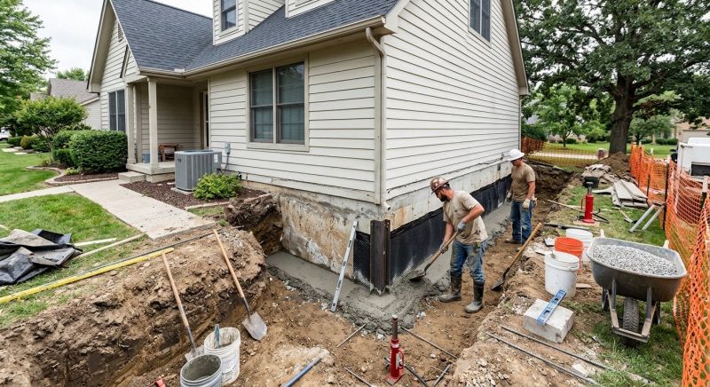 Foundation Repair in Quinton, VA
