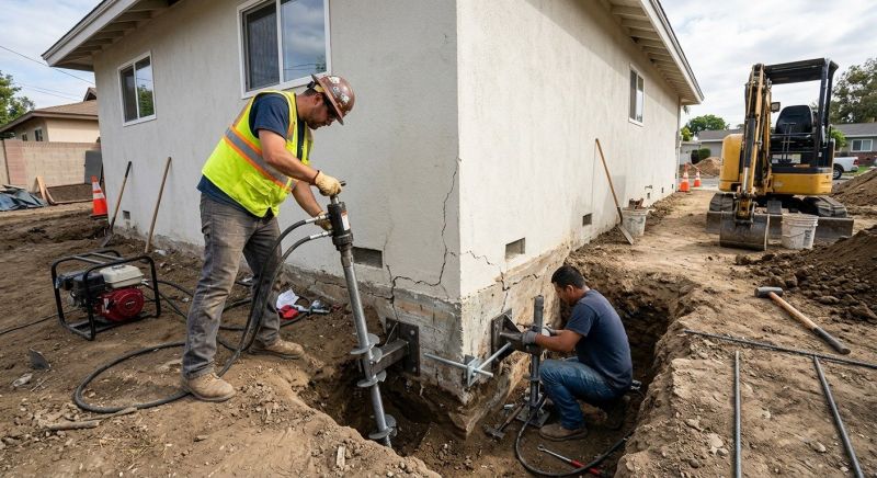Foundation Stabilizing in Chesterfield County, VA