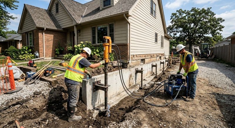 Foundation Stabilizing in Glen Allen, VA