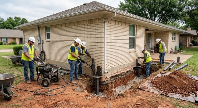 Foundation Stabilizing in Mechanicsville, VA