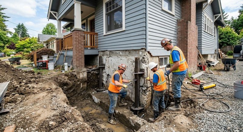 Foundation Structural Repair in Henrico County, VA