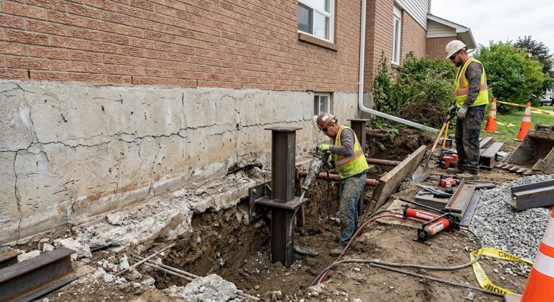 Foundation Structural Repair in Henrico County, VA
