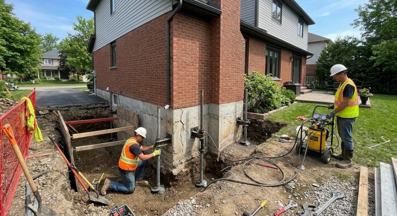 Foundation Underpinning in Glen Allen, VA